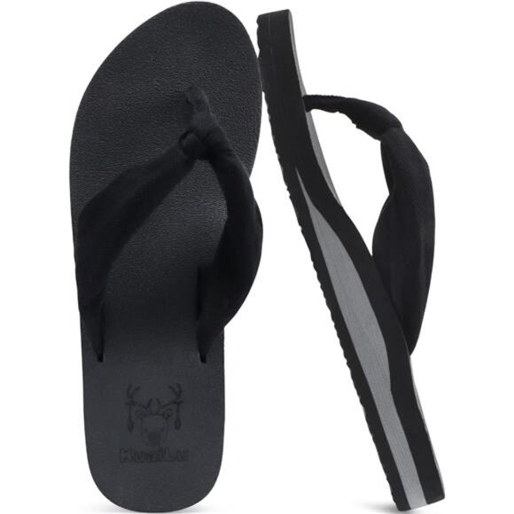 Flip Flops for Women with Arch Support Yoga Mat Comfortable Summer Beach Walking - Picture 1 of 7